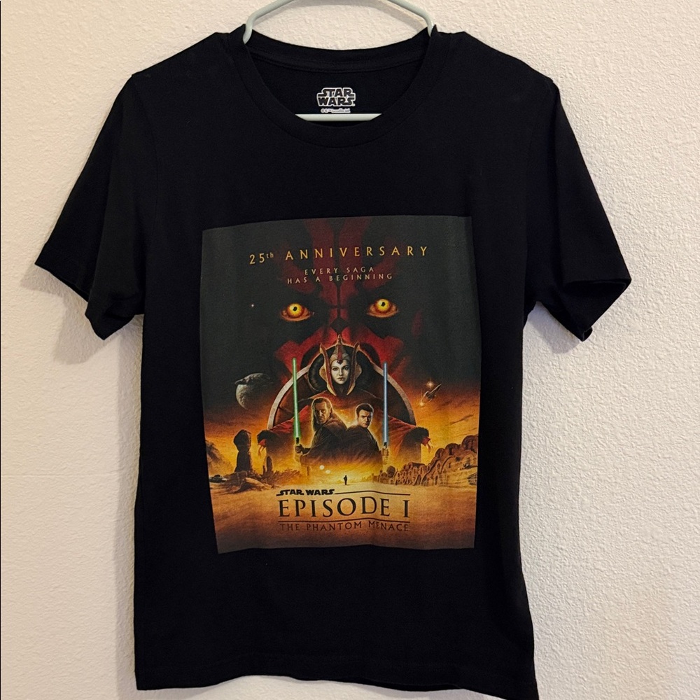 Star Wars Episode I 25th Anniversary Tee - Black